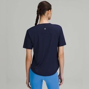 Lululemon Tough Training Crewneck T-Shirt in 
Night Sea